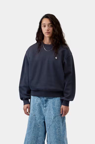 Sudadera Carhartt W, Casey Sweatshirt azul para mujer