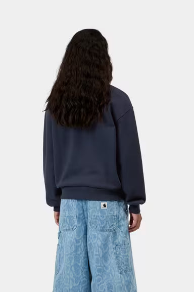 Sudadera Carhartt W, Casey Sweatshirt azul para mujer