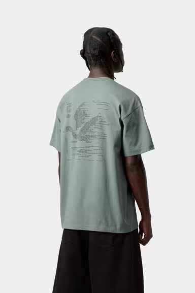 Camiseta Carhartt S/S Punched T-Shirt verde para hombre