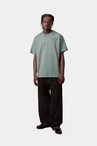 Camiseta Carhartt S/S Punched T-Shirt verde para hombre