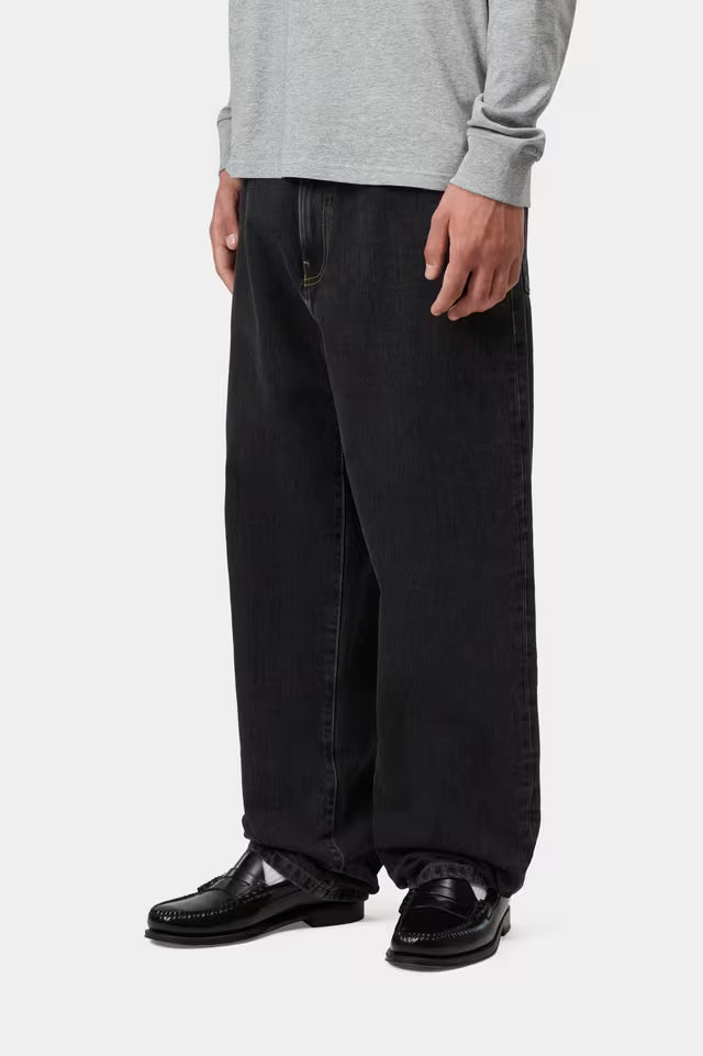 Pantalón Carhartt Aaron Pant negro para hombre
