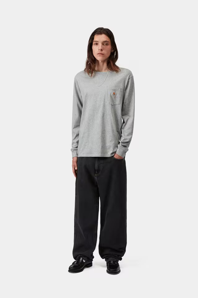 Pantalón Carhartt Aaron Pant negro para hombre