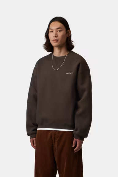 Sudadera Carhartt Ebbert Sweat marrón para hombre