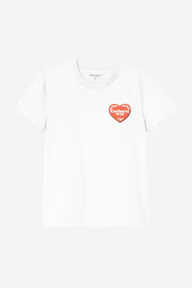 Camiseta Carhartt W´S/S Hartt Case T-Shirt blanco para mujer