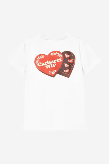 Camiseta Carhartt W´S/S Hartt Case T-Shirt blanco para mujer