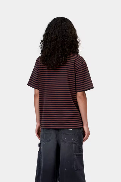 Camiseta Carhartt W S/S Essy rojo para mujer