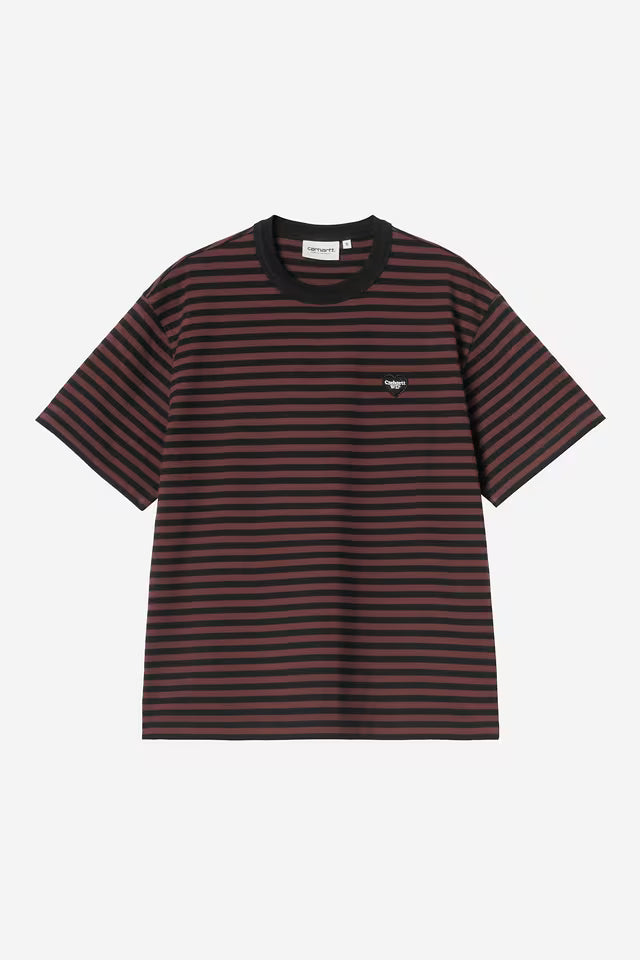 Camiseta Carhartt W S/S Essy rojo para mujer