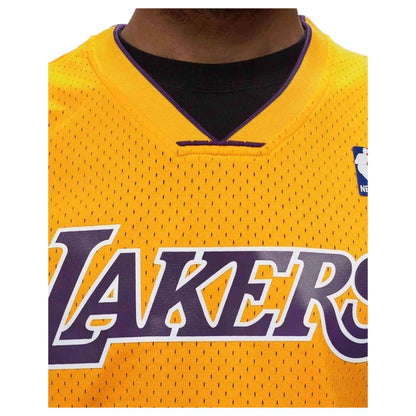 Camiseta Mitchell & Ness Nba Gold Jersey Lakers 2009 Pau Gasol