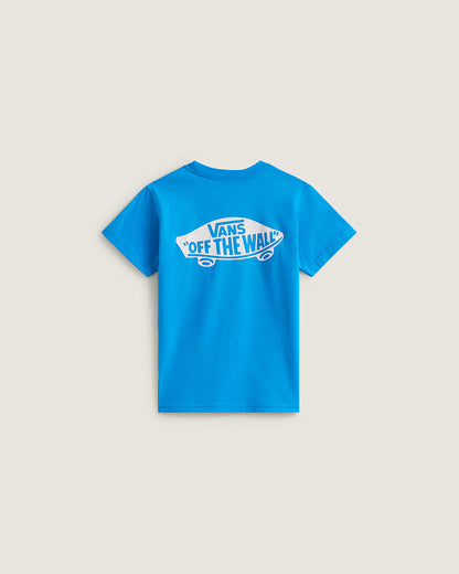Camiseta Vans Double Standard azul para niños