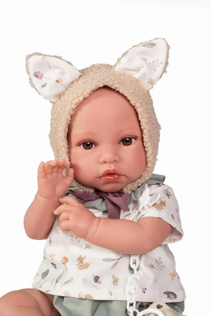 Muñecas Y Peluches Muñecas Antonio Juan Recien Nacido Erik Portabebe multicolor para niños