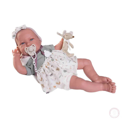 Muñecas Y Peluches Muñecas Antonio Juan Mi Primer Reborn Daniela Peluche multicolor para niños