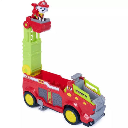 Vehículos Y Radiocontrol Spin Master Patrulla Canina Película Dino-Vehículo De Rescate Dino Marshall rojo para niños