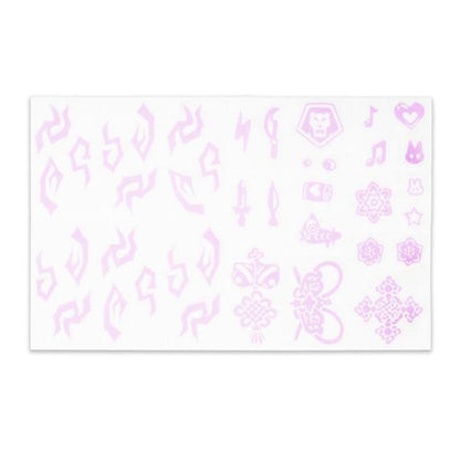 Otros Spin Master Kpop Demon Hunters Cool Maker-Tatuajes Personalizables Temporales morado para niños