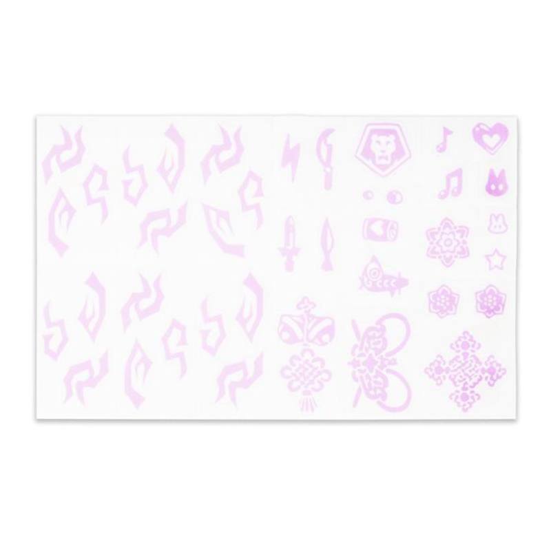 Otros Spin Master Kpop Demon Hunters Cool Maker-Tatuajes Personalizables Temporales morado para niños