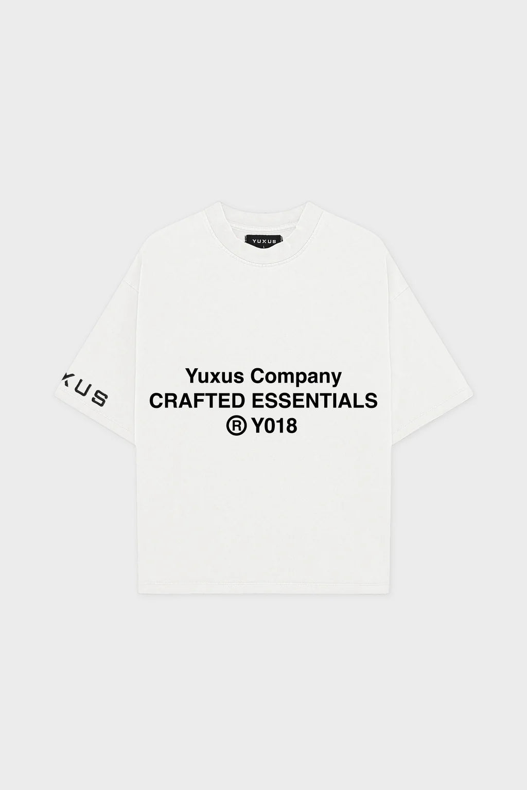 Camiseta Yuxus Basic Tee blanco para hombre