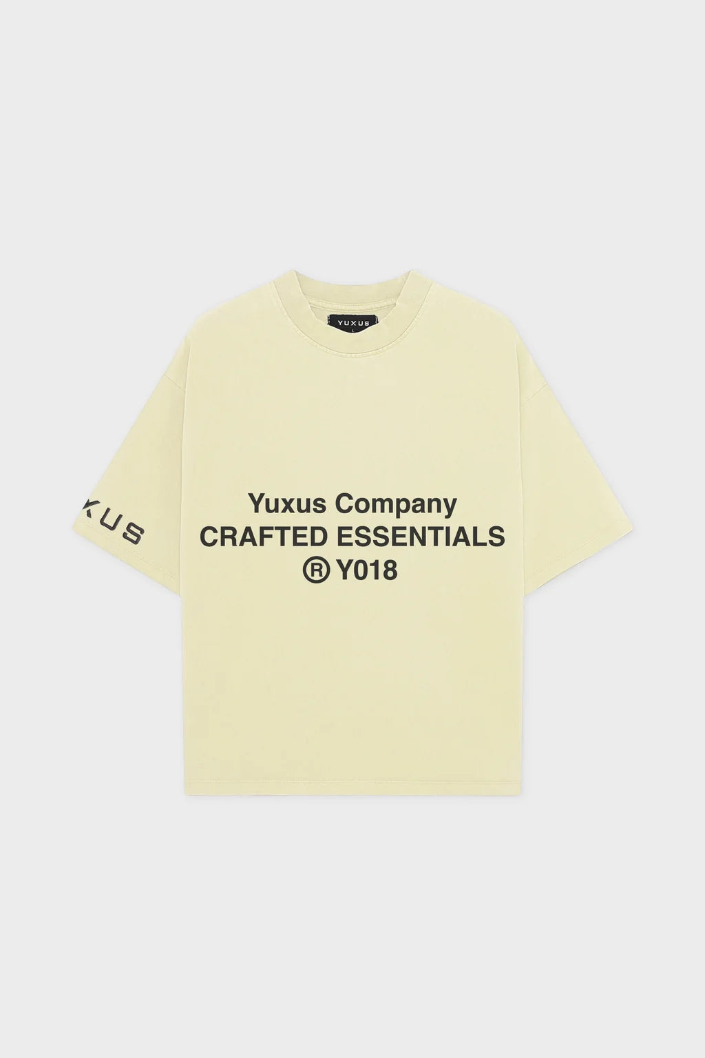 Camiseta Yuxus Basic Tee amarillo para hombre