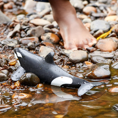 Figuras Y Minimundos Schleich Figura Ballena Orca negro para niños