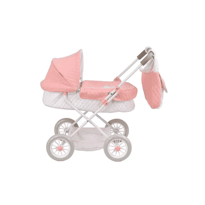 Muñecas Y Peluches Muñecas Arias Carro Con Capota  2X1 Universe 37X56X56 Cm Con Bolso rosa para niños