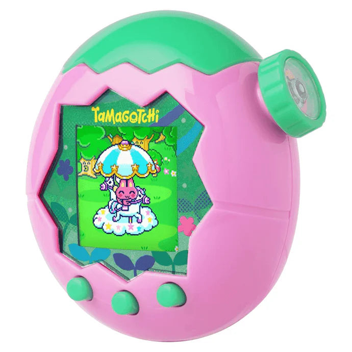 Electrónicos Bandai Mascota Virtual Tamagotchi Paradise Tierra Rosa rosa para niños