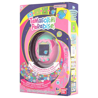 Electrónicos Bandai Mascota Virtual Tamagotchi Paradise Tierra Rosa rosa para niños