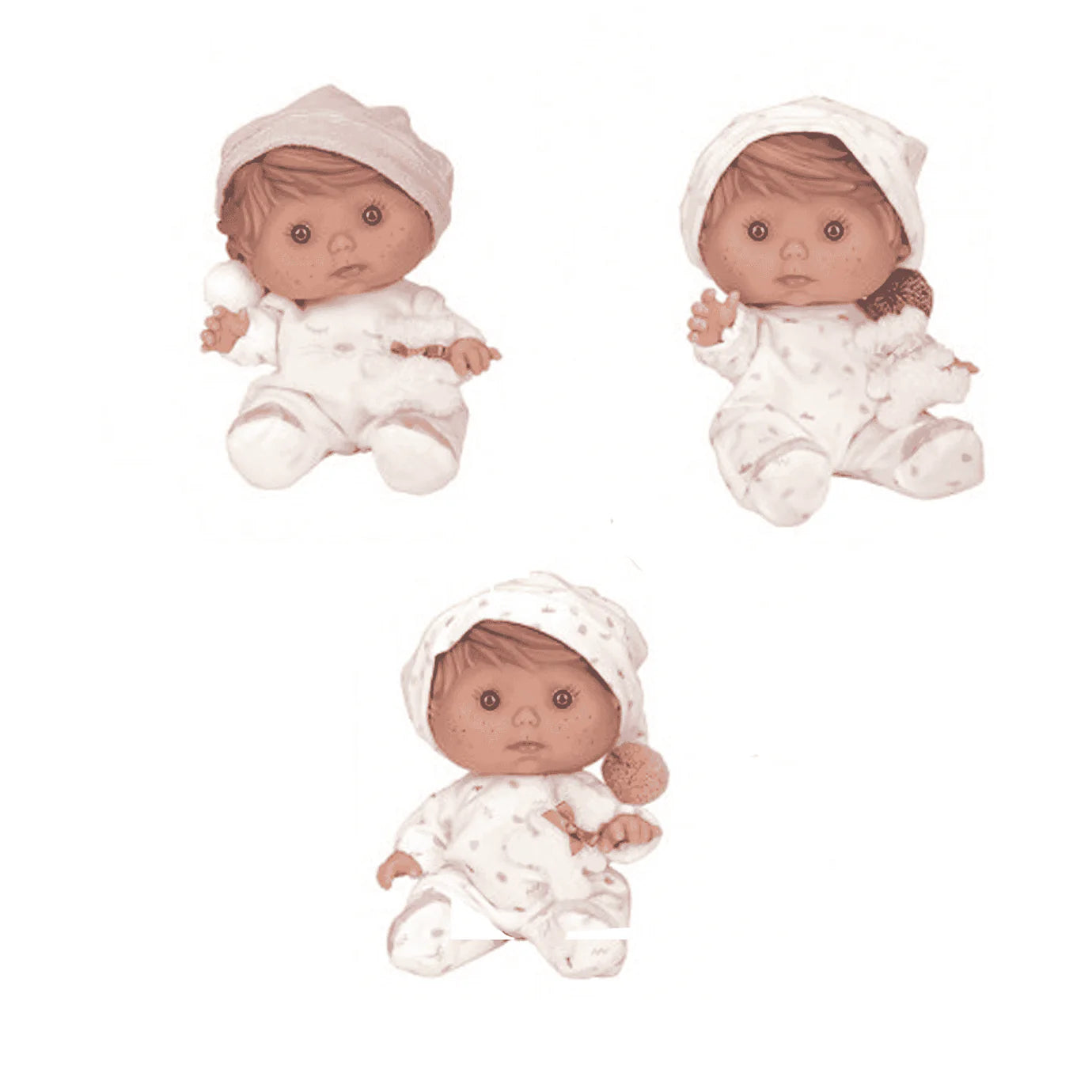 Muñecas Y Peluches Muñecas Arias Cocolin Dream 25Cm Cuerpo Vinylo multicolor para niños