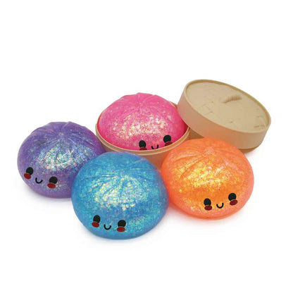 Figuras Y Minimundos Toy Planet Bao Esponjoso Glitter 8.5 Cm multicolor para niños