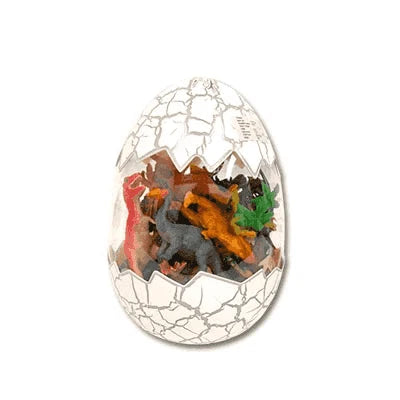 Figuras Y Minimundos Toy Planet Huevo Dinos 30 Pcs multicolor para niños