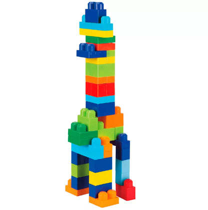 Construcciones Y Puzzles Toy Planet Bolsa Blocks 80 Pcs  multicolor para niños