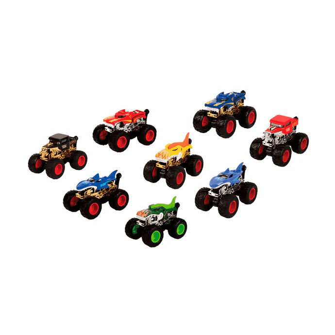 Vehículos Y Radiocontrol Toy Planet Set 4 Offroad Coches Locos multicolor para niños