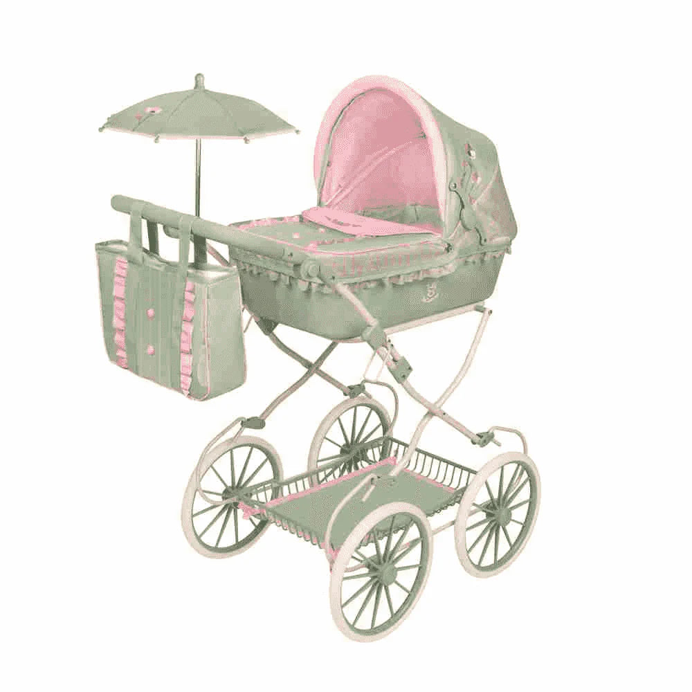 Muñecas Y Peluches De Cuevas Toys Botanic Coche De Muñeca Plegable  48 Cm multicolor para niños