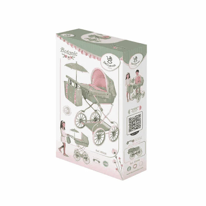 Muñecas Y Peluches De Cuevas Toys Botanic Coche De Muñeca Plegable  48 Cm multicolor para niños