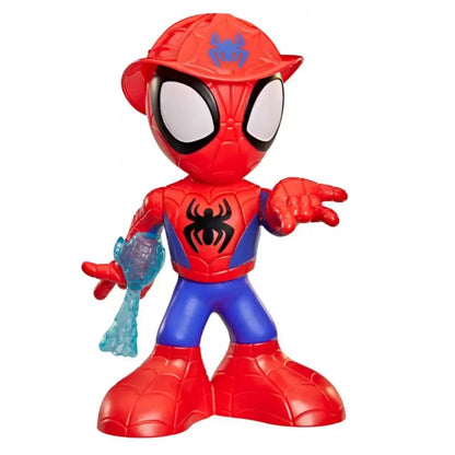 Figuras Y Minimundos Hasbro Spidey Rescuewebs Spidey Electronico rojo para niños