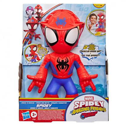 Figuras Y Minimundos Hasbro Spidey Rescuewebs Spidey Electronico rojo para niños