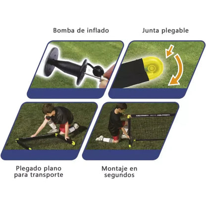 Aire Libre Toy Planet Porteria Futbol Plegable multicolor para niños