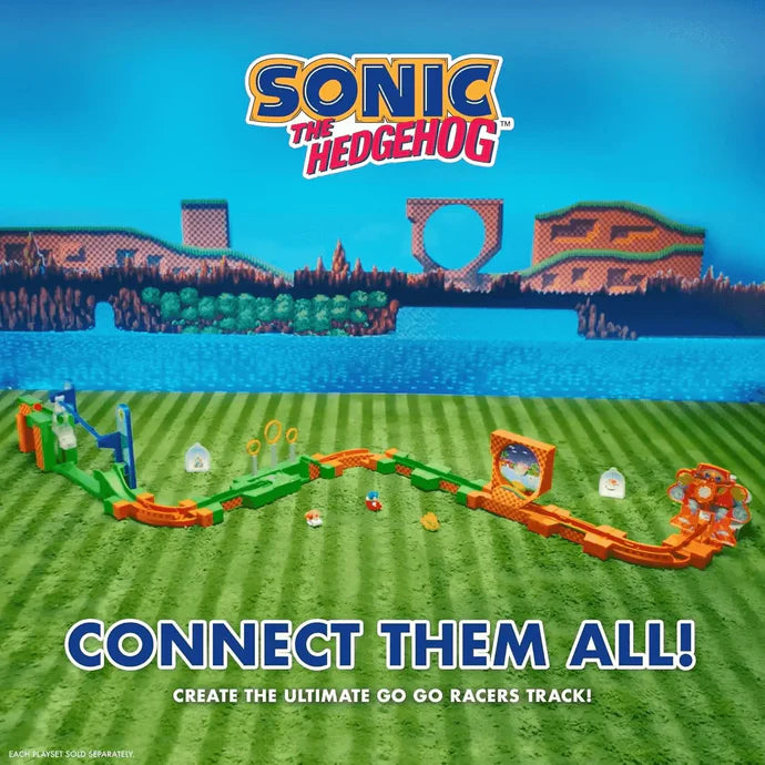 Vehículos Y Radiocontrol Toy Planet Sonic The Hedgehog Go-Go Racers-Juego Deluxe De Super Sonic multicolor para niños