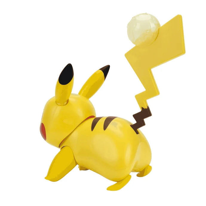 Figuras Y Minimundos Toy Planet Pkm Battle Action Pikachu Electro amarillo para niños