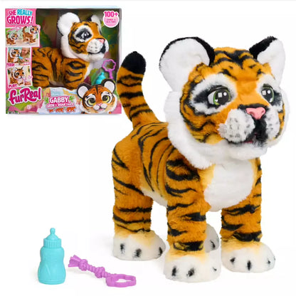 Muñecas Y Peluches Toy Planet Furreal Gabby The Grow & Roar Tiger multicolor para niños
