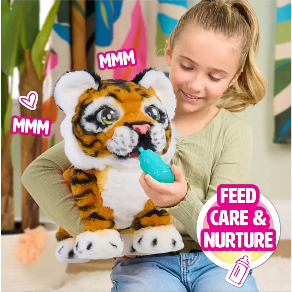 Muñecas Y Peluches Toy Planet Furreal Gabby The Grow & Roar Tiger multicolor para niños