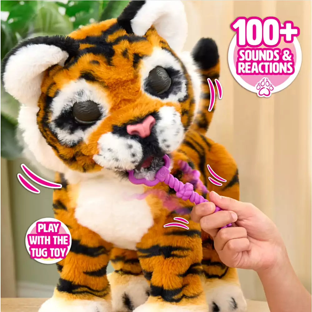 Muñecas Y Peluches Toy Planet Furreal Gabby The Grow & Roar Tiger multicolor para niños