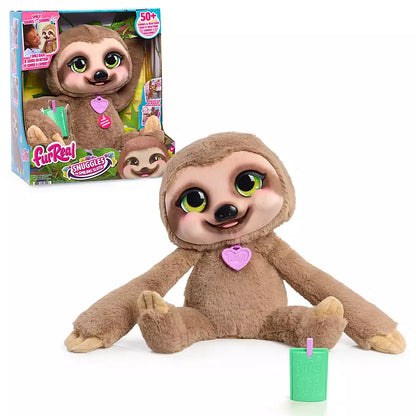 Muñecas Y Peluches Toy Planet Furreal Snuggles The Smiling Sloth marrón para niños