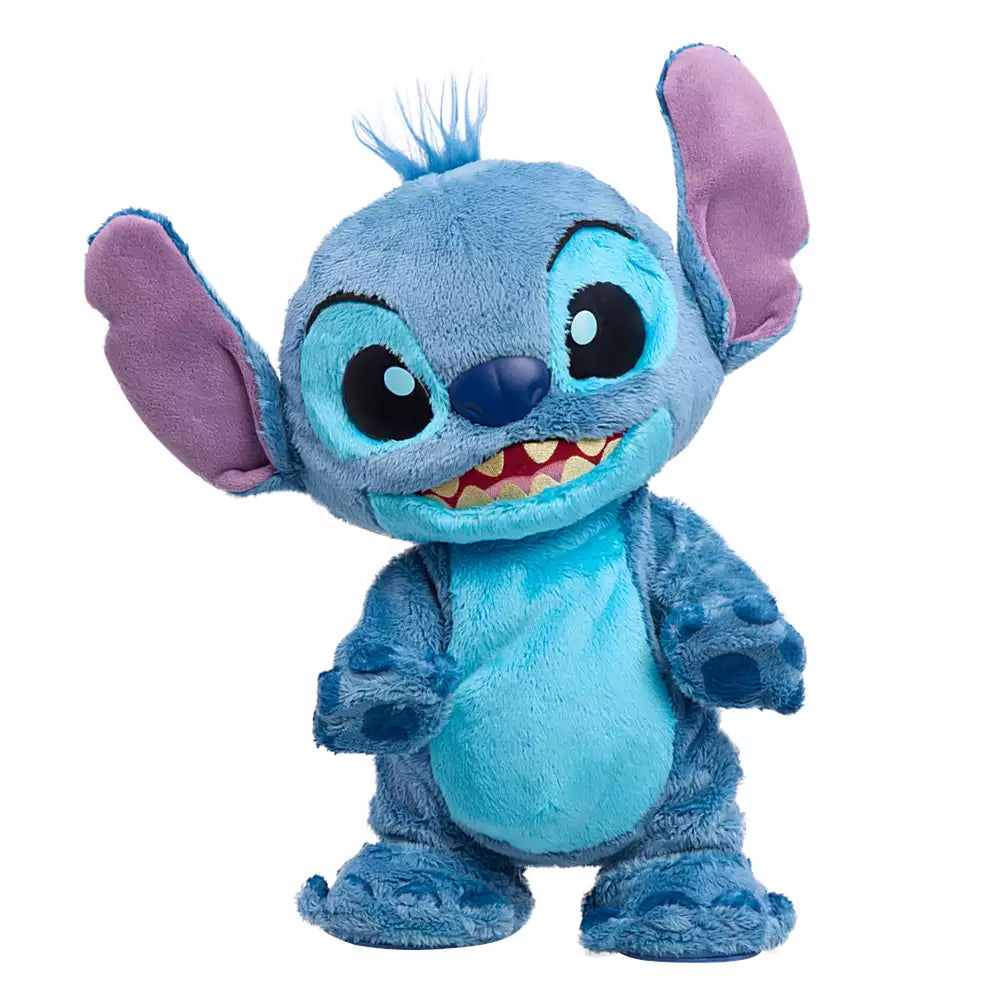 Muñecas Y Peluches Toy Planet Stitch Peluche Interac Trouble Feature  azul para niños