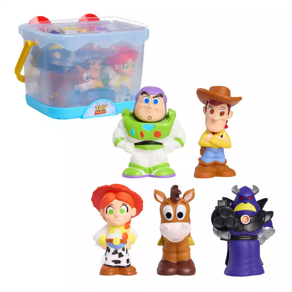 Figuras Y Minimundos Toy Planet Toy Story Set 5 Figuras Baño  multicolor para niños