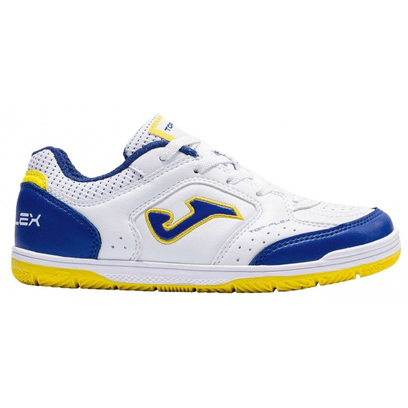 Zapatillas Joma Top Flex Jr 2602 Blanco Indoor blanco para niños