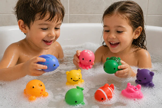 Baño Toy Planet Animalitos Chip Chap 3 Surt. multicolor para niños