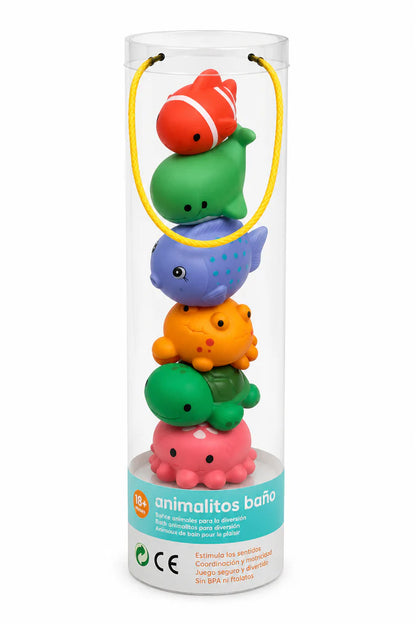 Baño Toy Planet Animalitos Chip Chap 3 Surt. multicolor para niños
