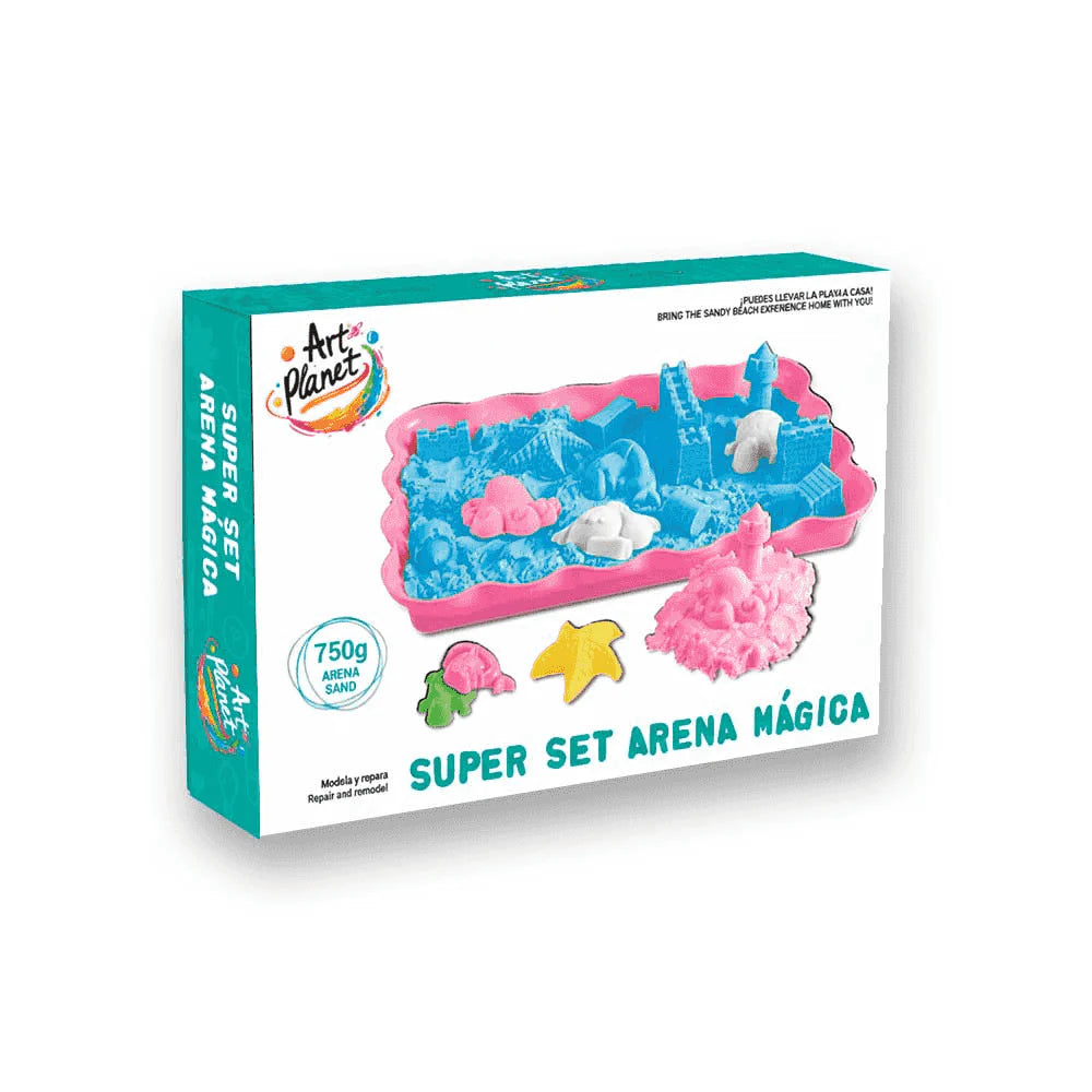 Otros Toy Planet Arena Magica Con Bandeja 750Gr multicolor para niños