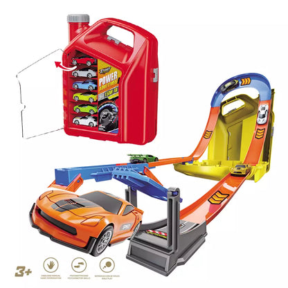 Otros Toy Planet Pista Bidón Portátil multicolor para niños