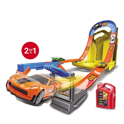 Otros Toy Planet Pista Bidón Portátil multicolor para niños
