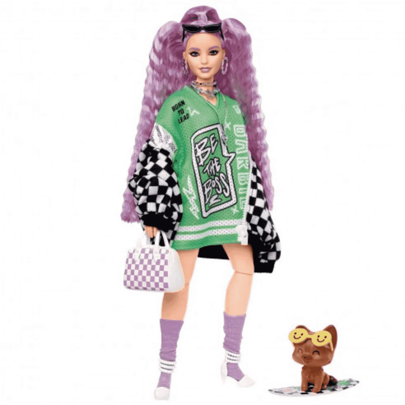 Muñecas Y Peluches Mattel Games Barbie Extra Chaqueta De Carreras Con 15 Accesorios De Moda multicolor para niños