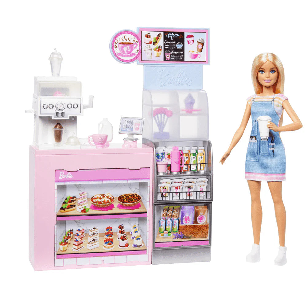 Muñecas Y Peluches Mattel Games Barbie You Can Be Anything - Cafetería multicolor para niños